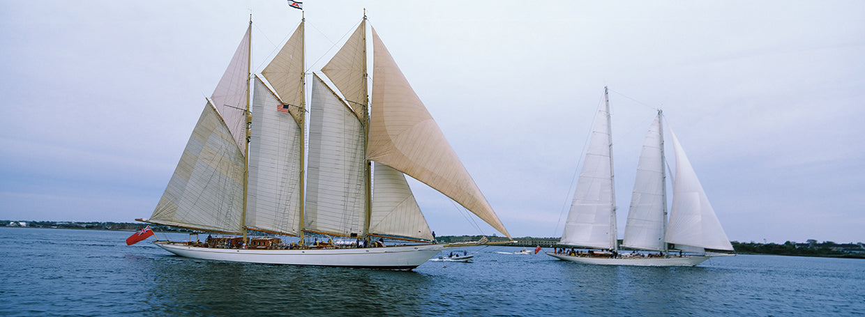 Sailing through Narragansett Bay