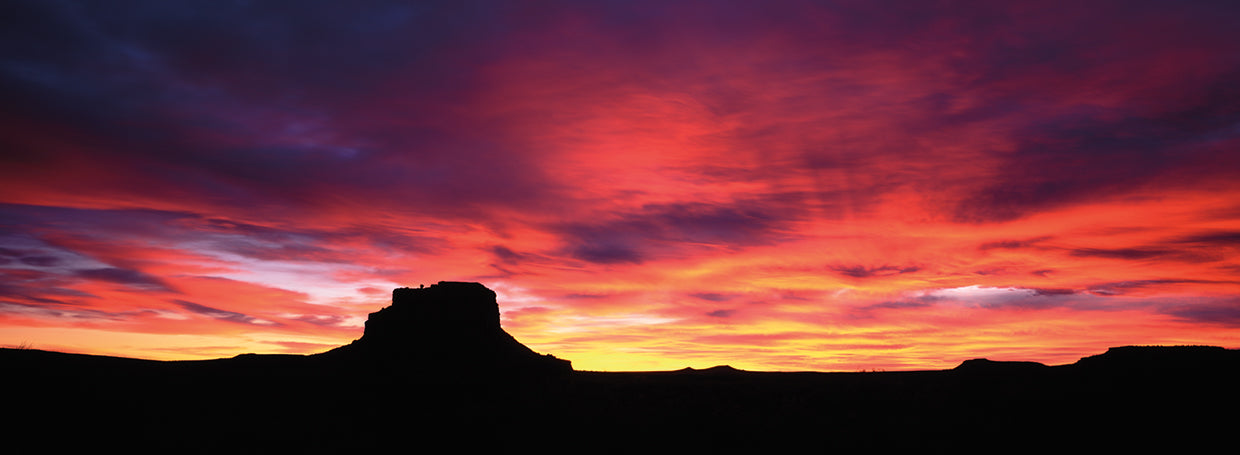 New Mexico Buttes at Sunset