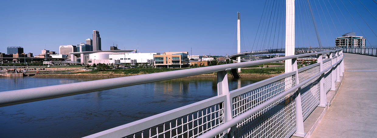 Bob Kerrey Pedestrian Bridge, Omaha, Nebraska