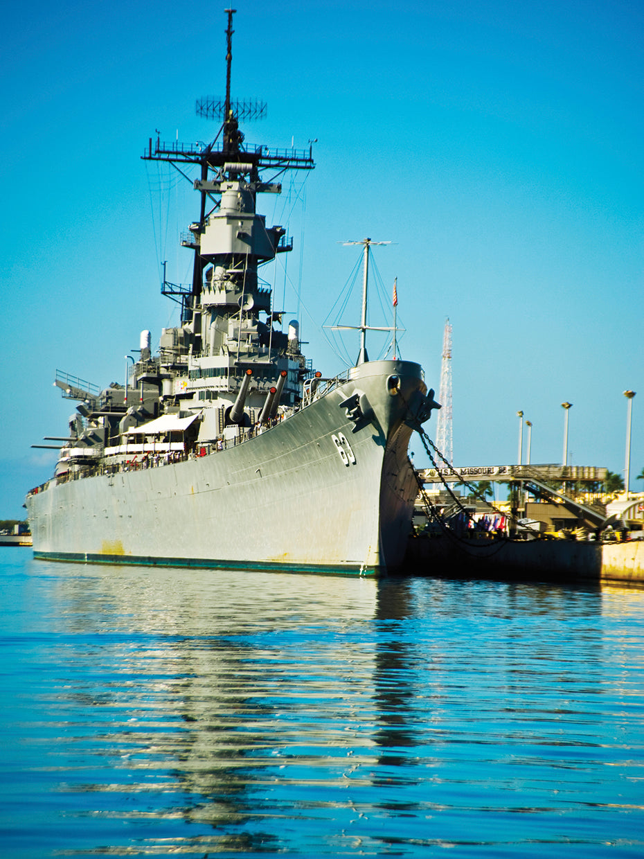 USS Missouri en Pearl Harbor Lienzo