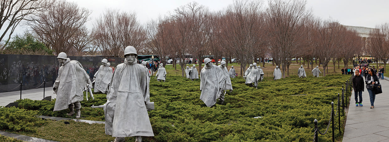 Korean War Memorial Statues
