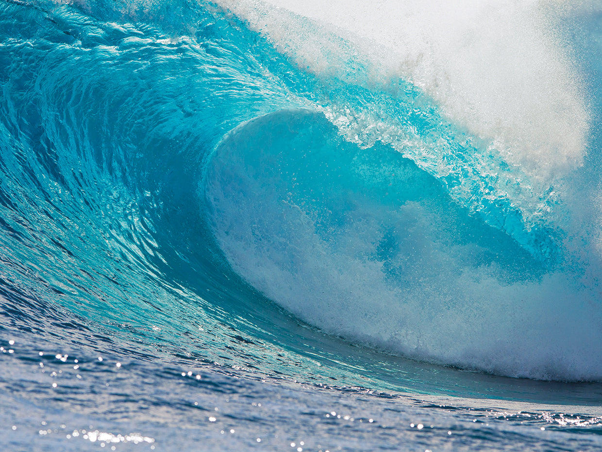 Waves in French Polynesia