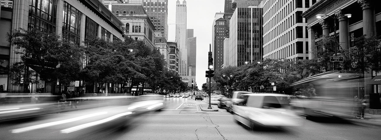 Avenida michigan Lienzo