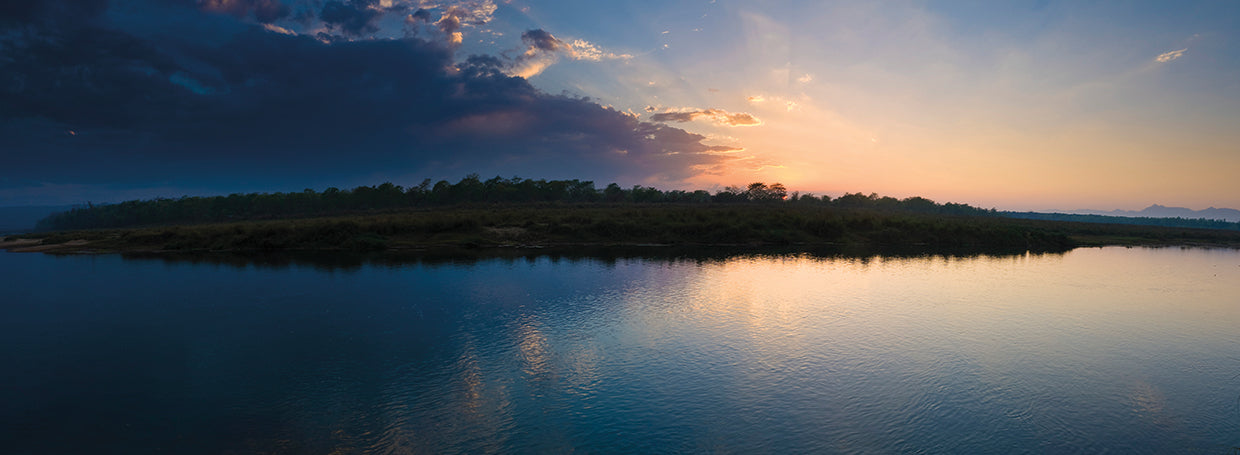 Chitwan National Park Sunset