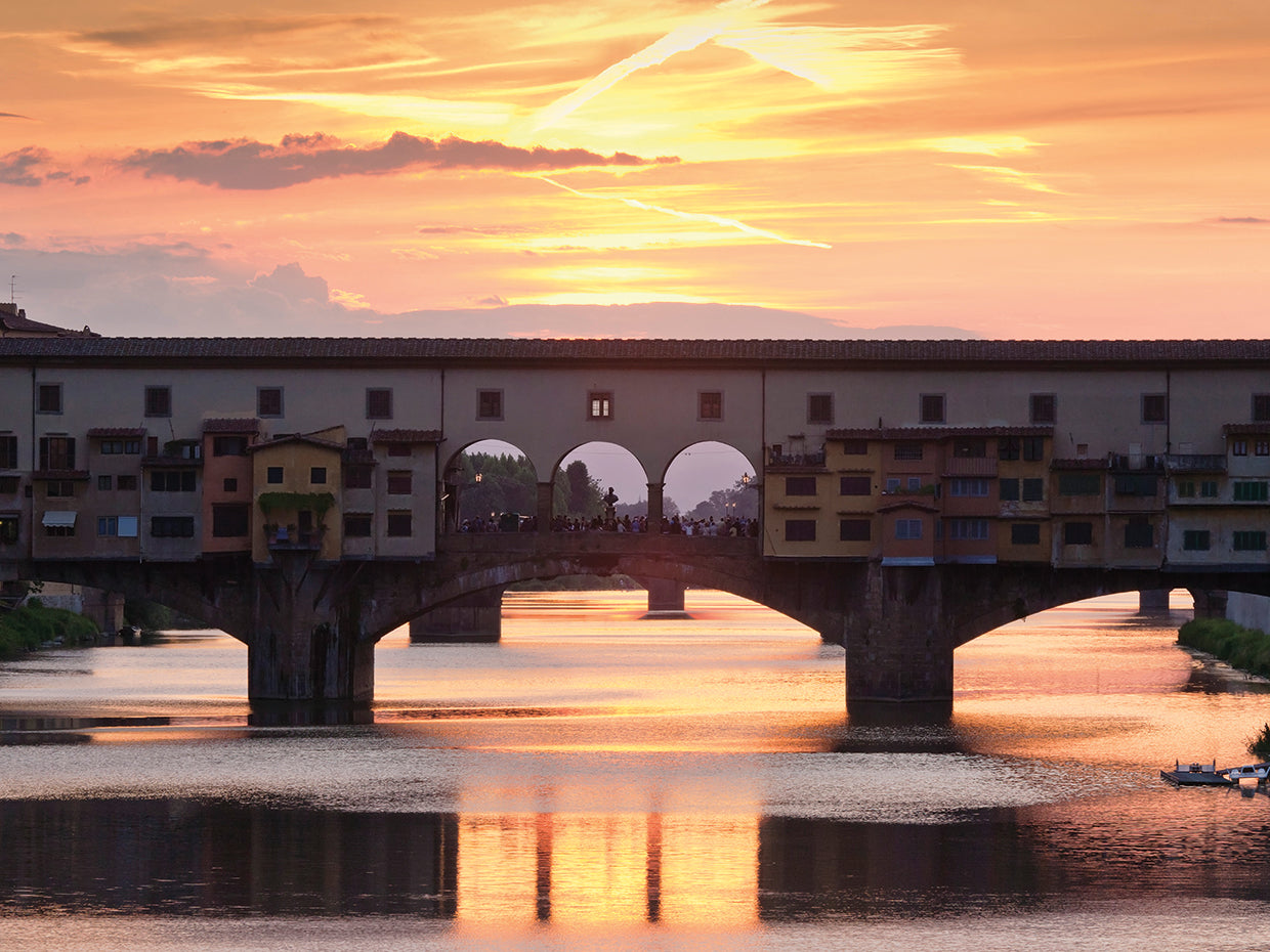 Ponte Veccio Bridge Sunset