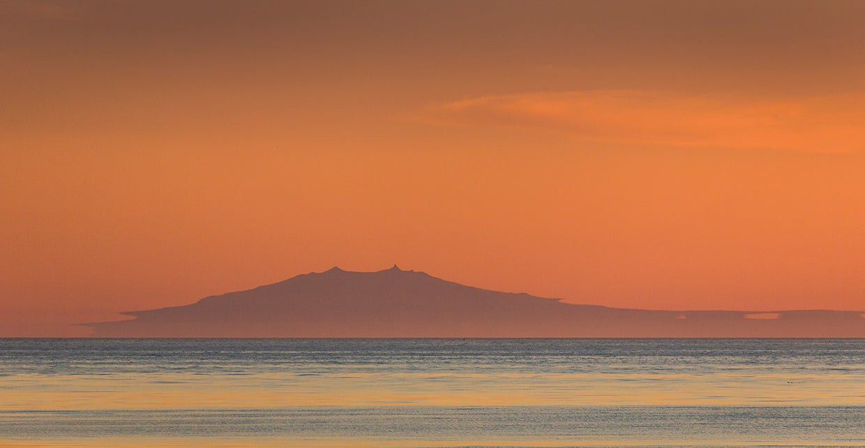 Snaefellsnesjokull under Midnight Sun