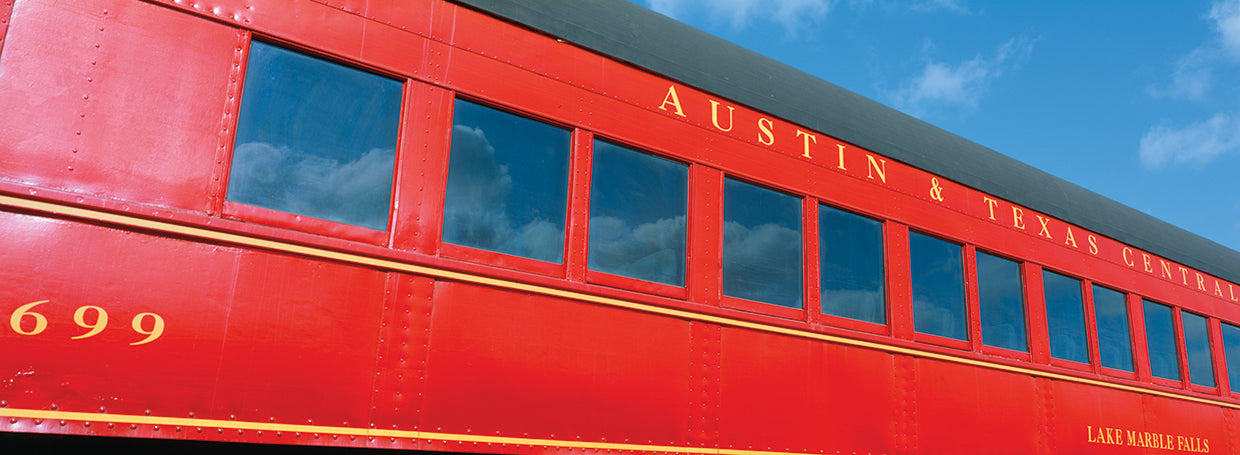 Ferrocarril central de Austin y Texas Lienzo