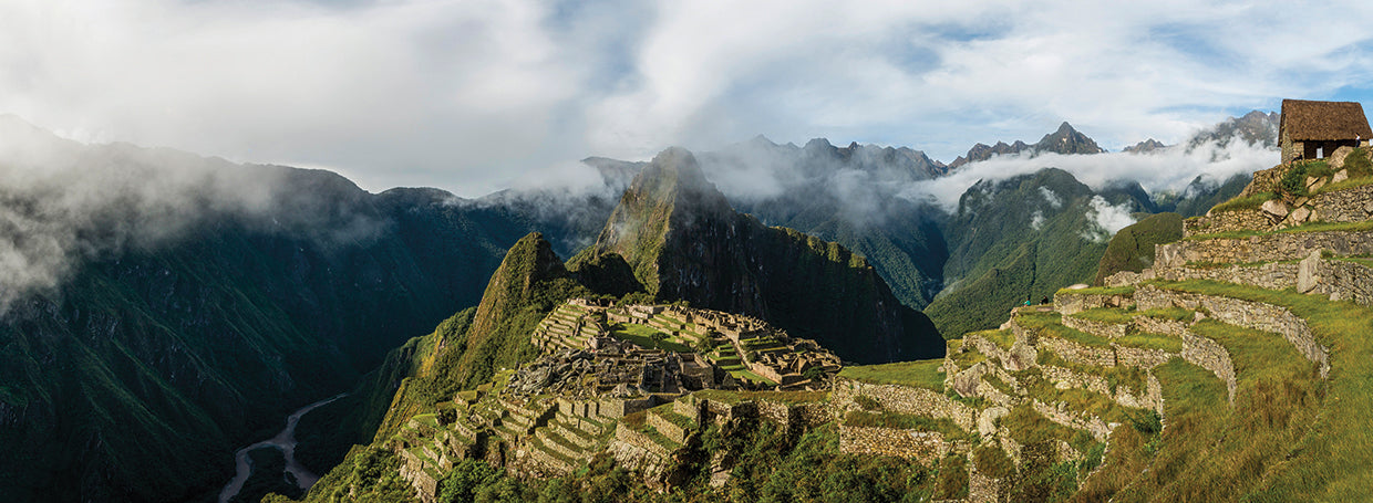 Inca Ruins in Machu Picchu