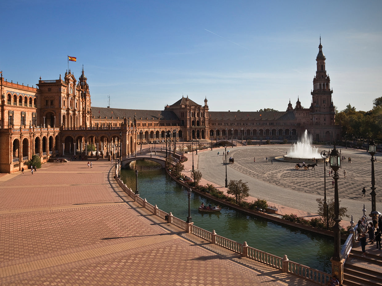 La Plaza de España Lienzo