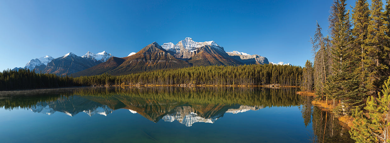 Reflection of Mount Temple