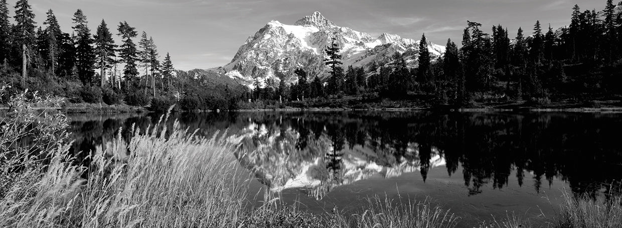 Reflexiones en Picture Lake Lienzo