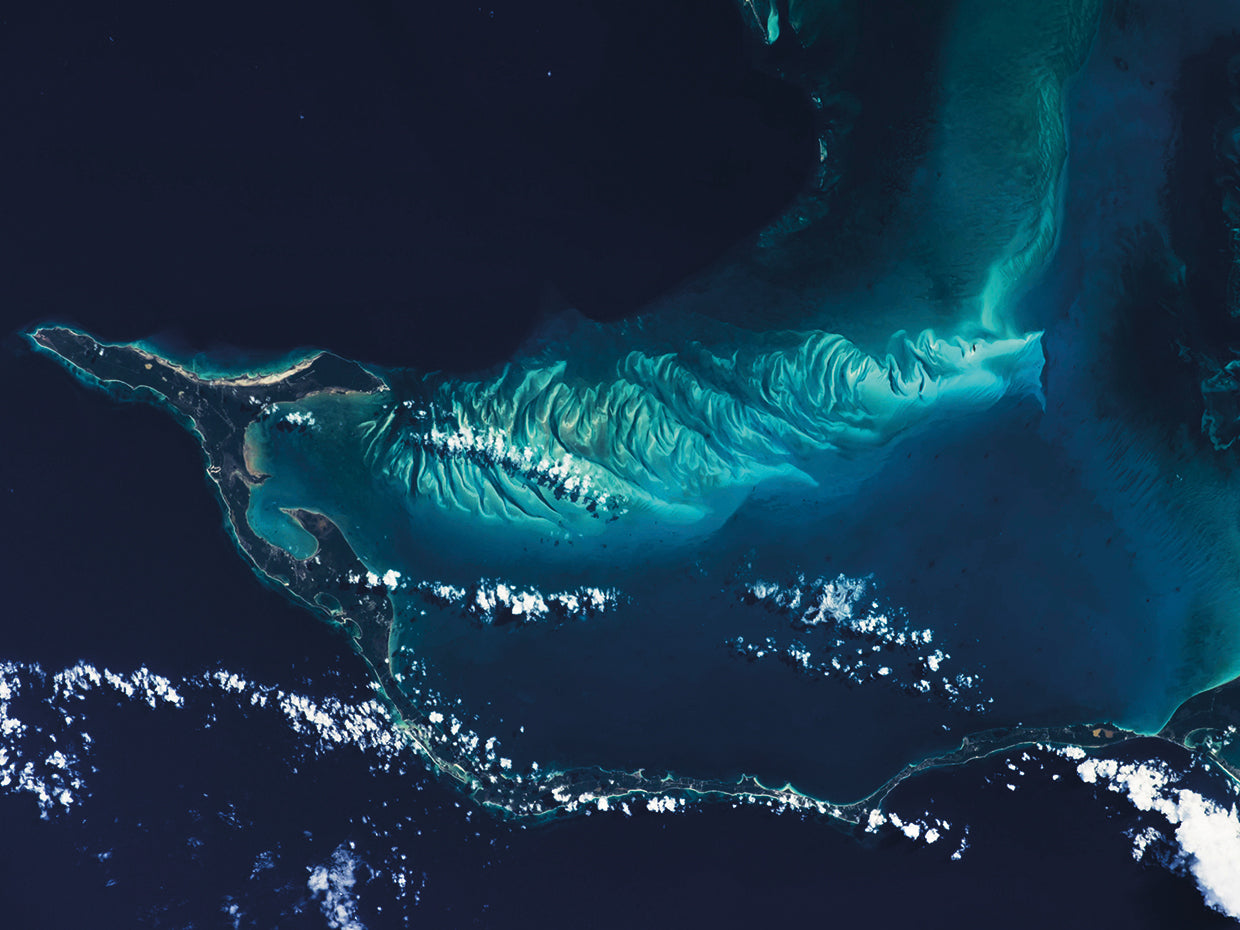 Turks & Caicos from Satellite