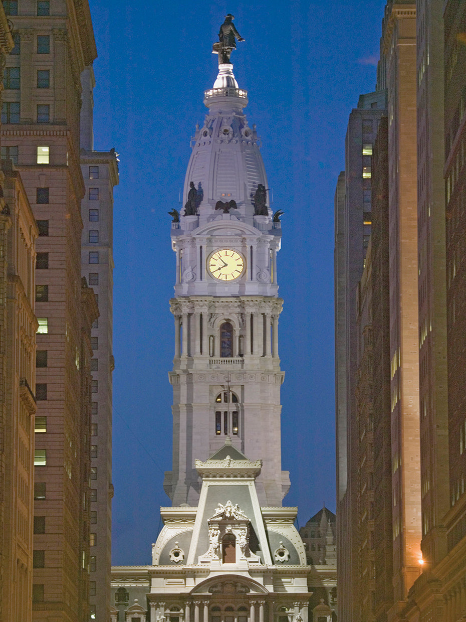 Estatua de Penn, Filadelfia Lienzo