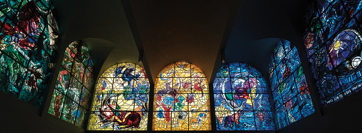 Stained Glass in Jerusalem