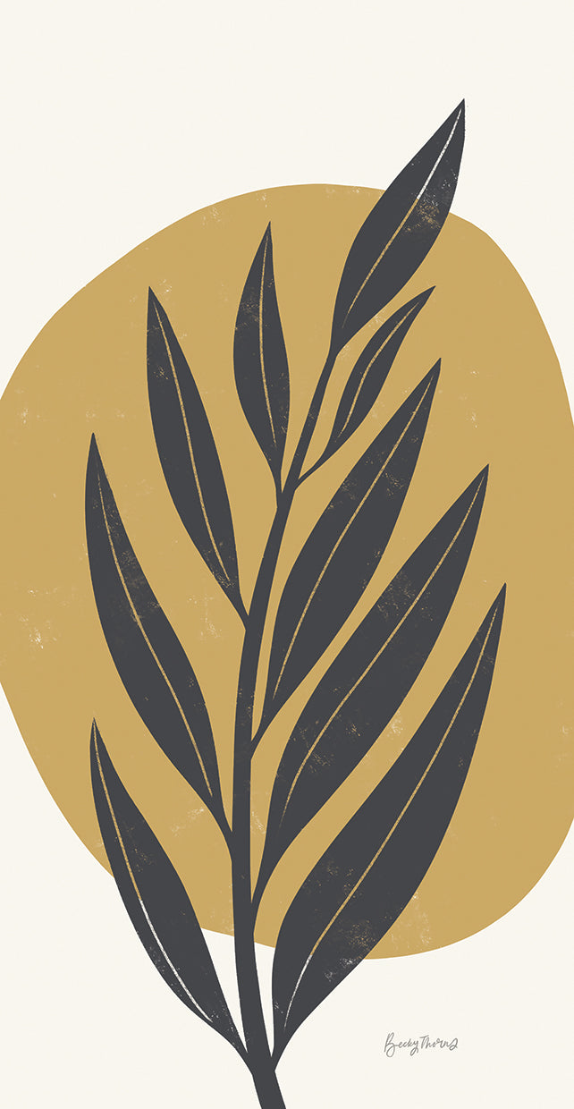 Mid Century Modern IV Yellow Crop