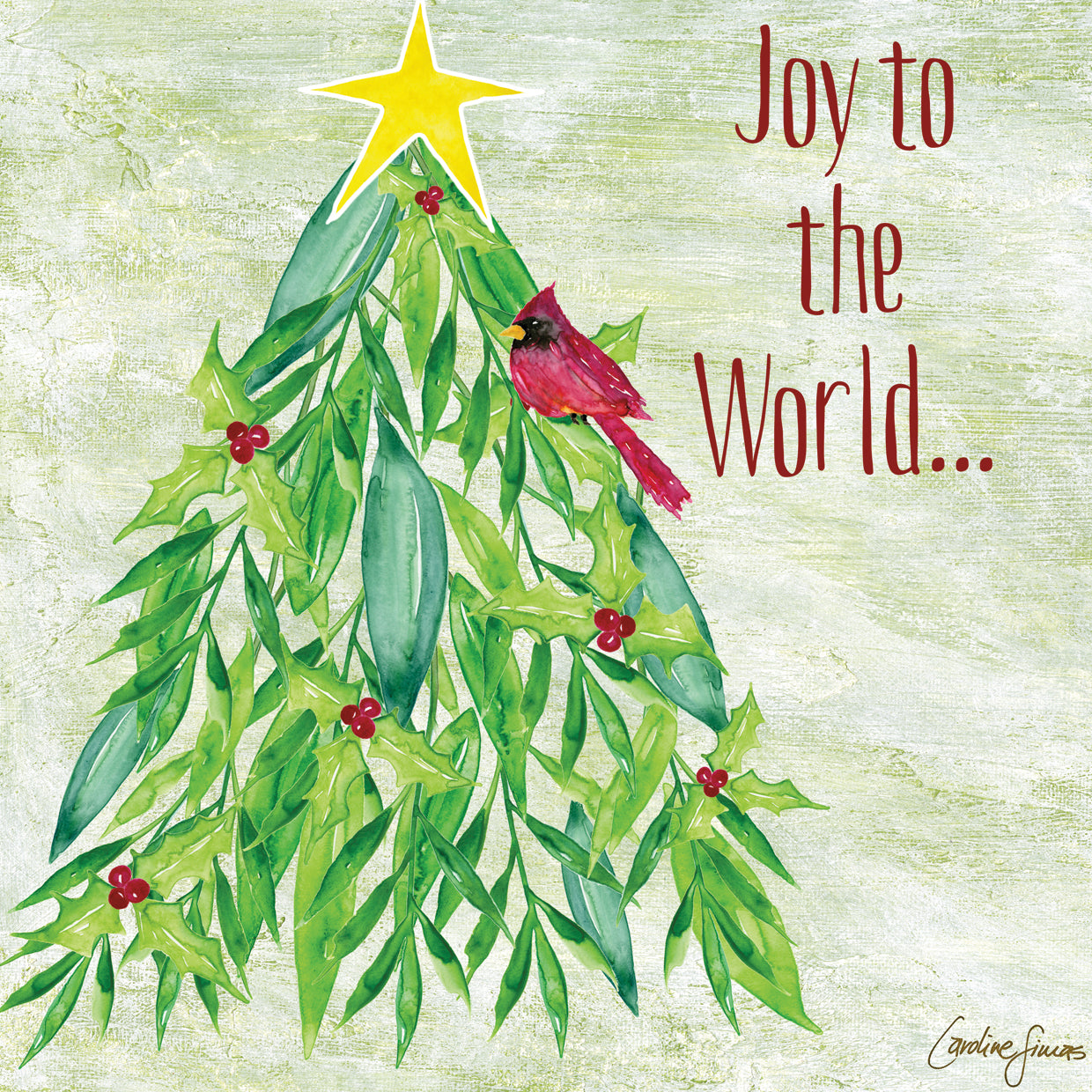 Christmas Garland Tree