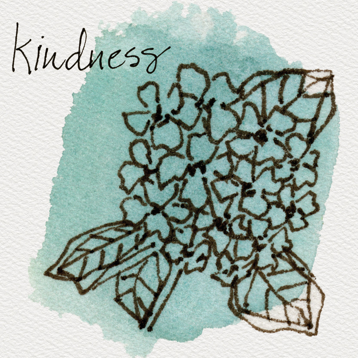 Floral Doodles Kindness
