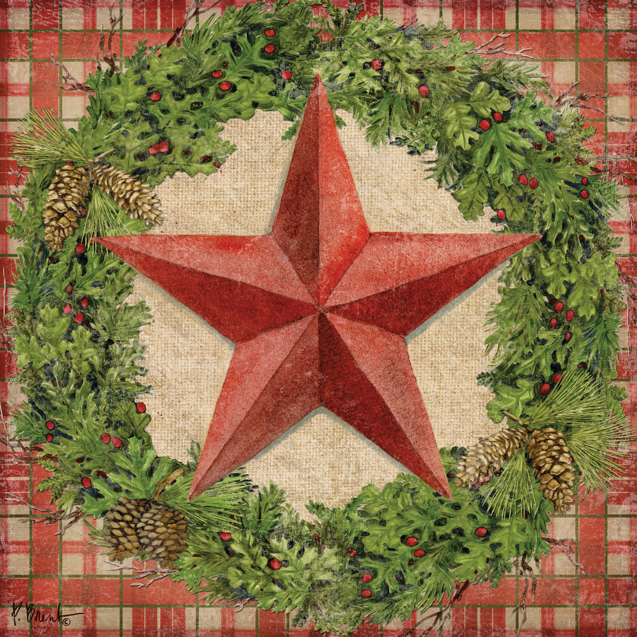Holiday Barn Star