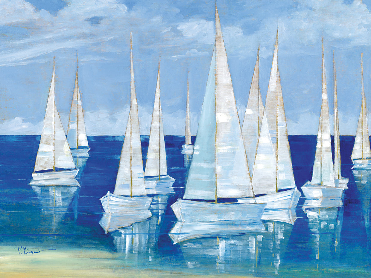 Blanco Beach Sailboats