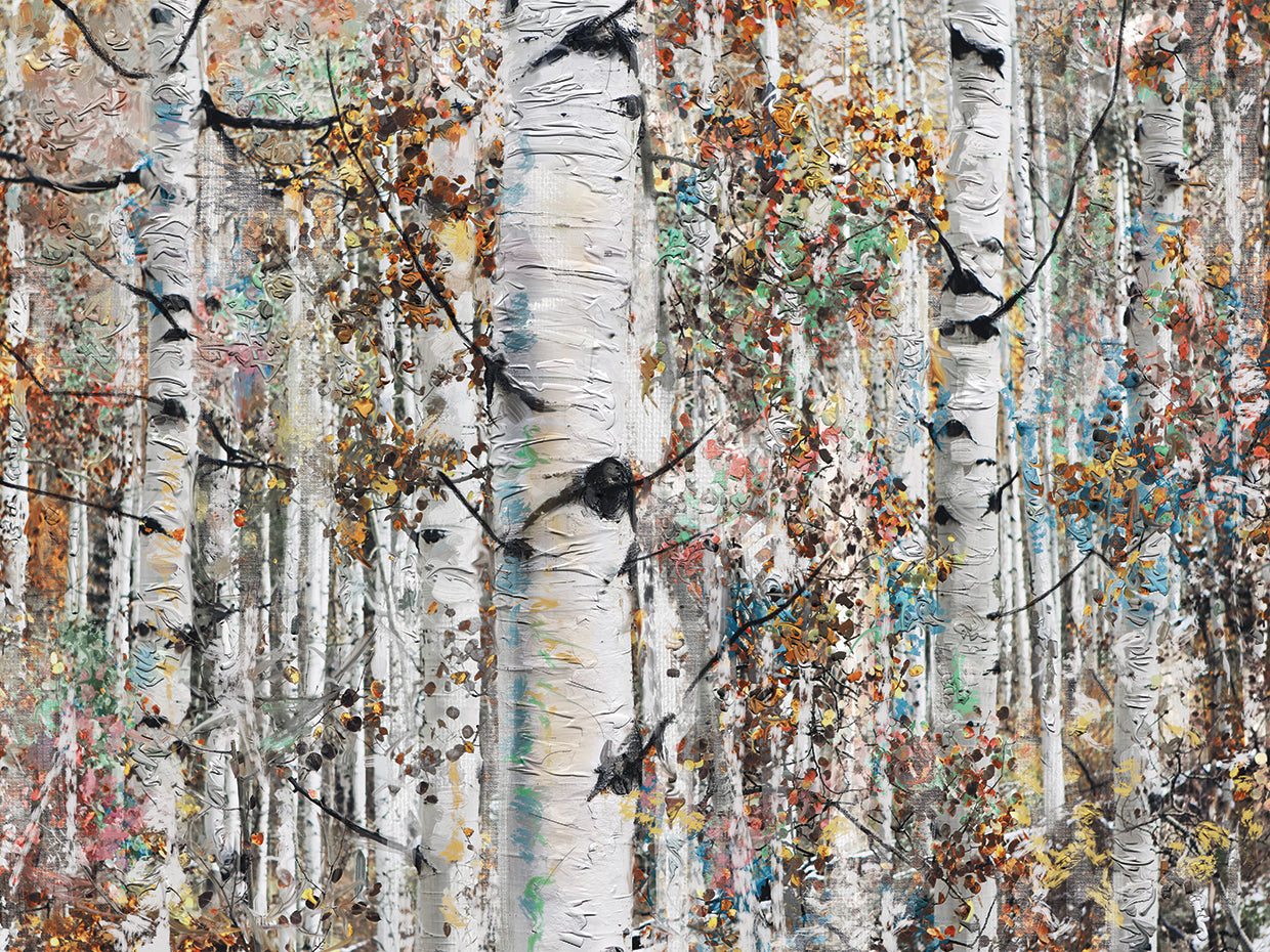 Jeweled Birches