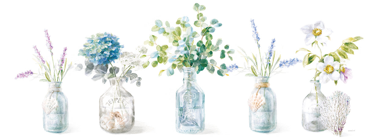 Beach Flowers I Panel