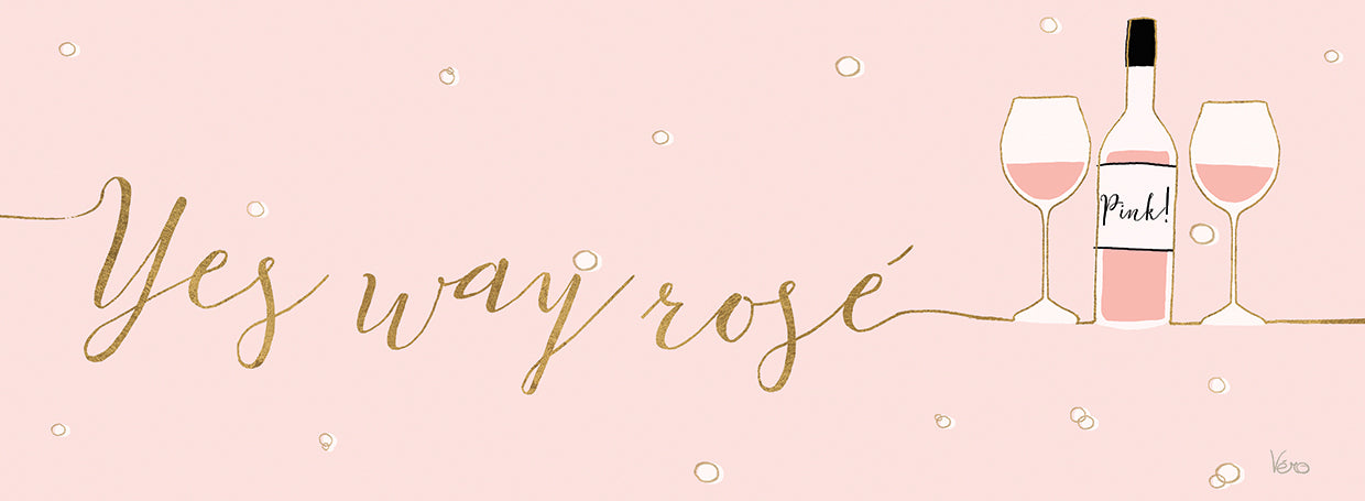 Underlined Bubbly II Pink