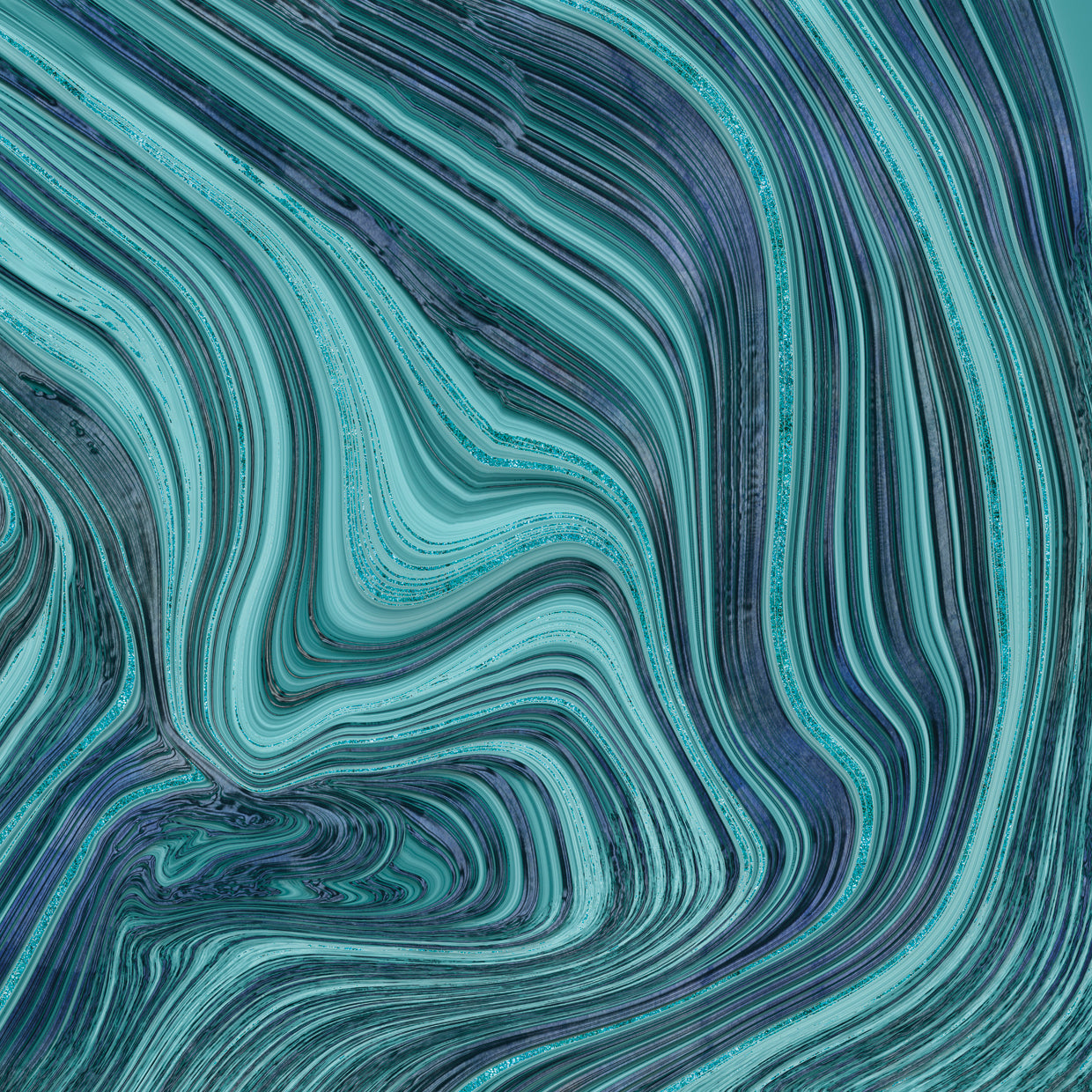 Liquid Stone Turquoise