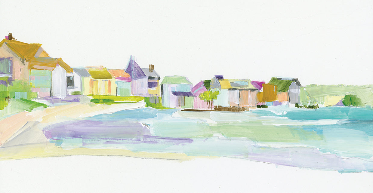 Bright Seaside Tranquility