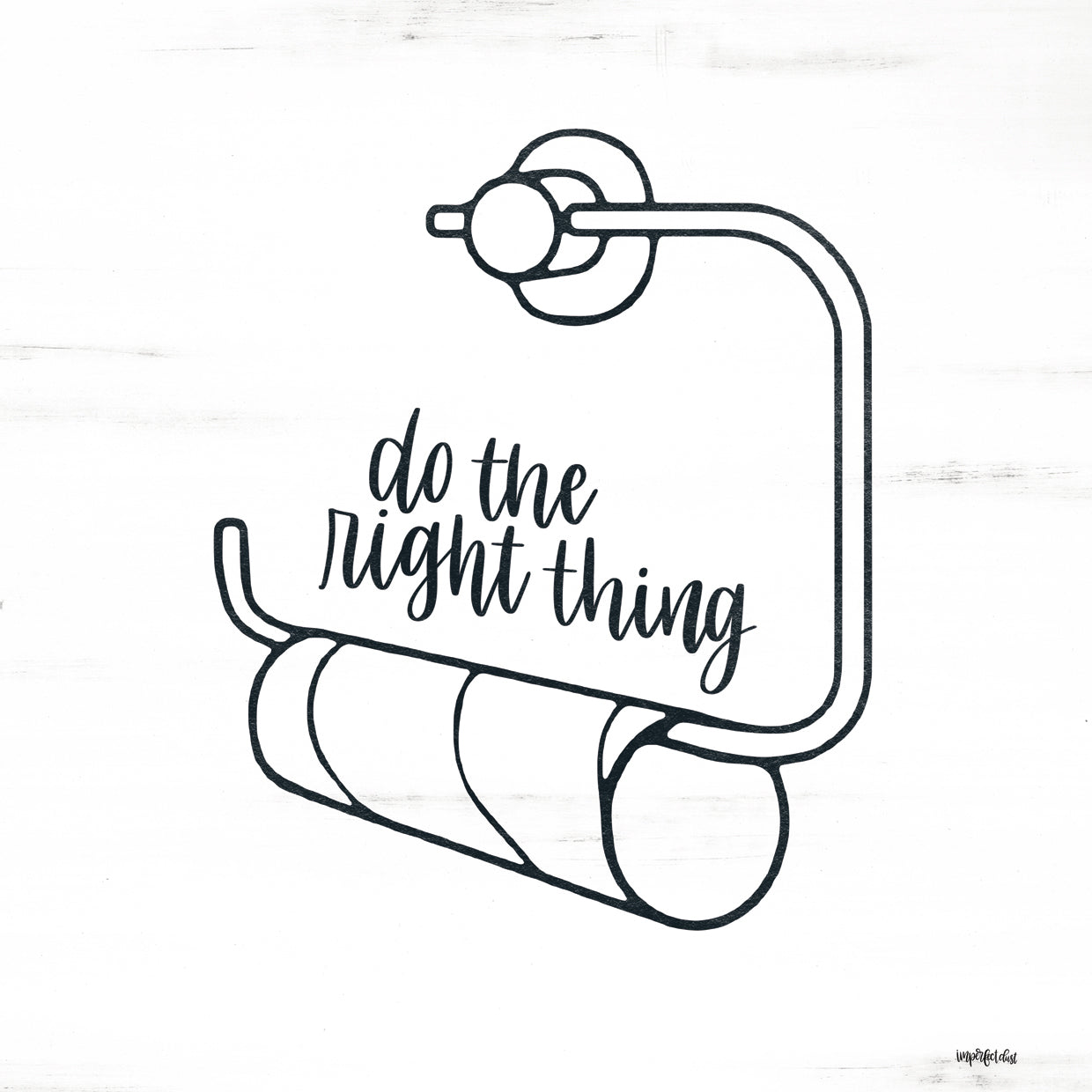 Empty Toilet Paper Roll