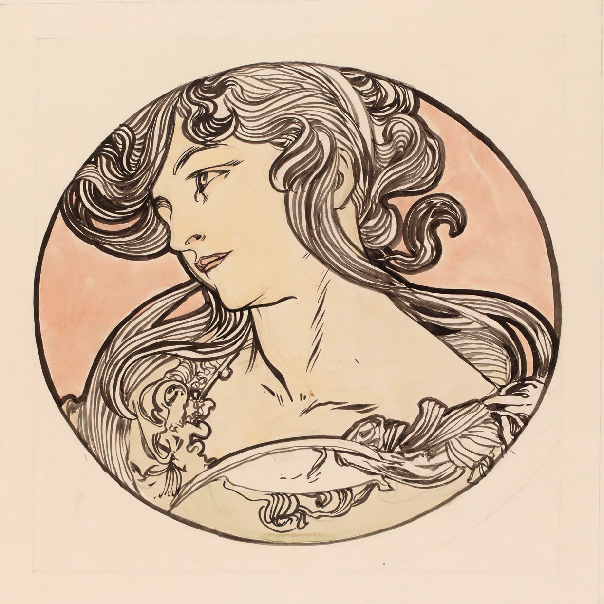 Vitrail pour la façade de la boutique Fouquet VII