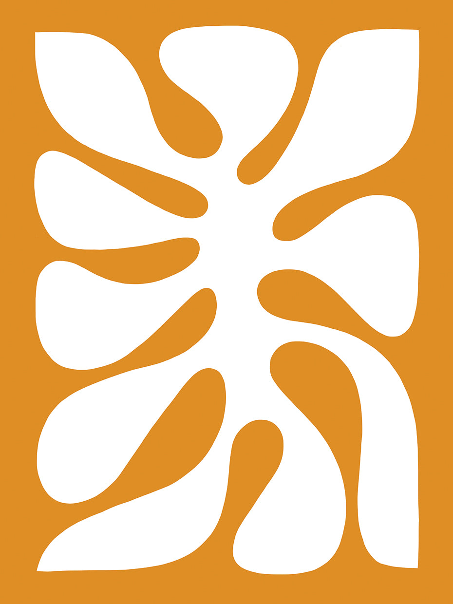 Abstract Monstera Leaf 1