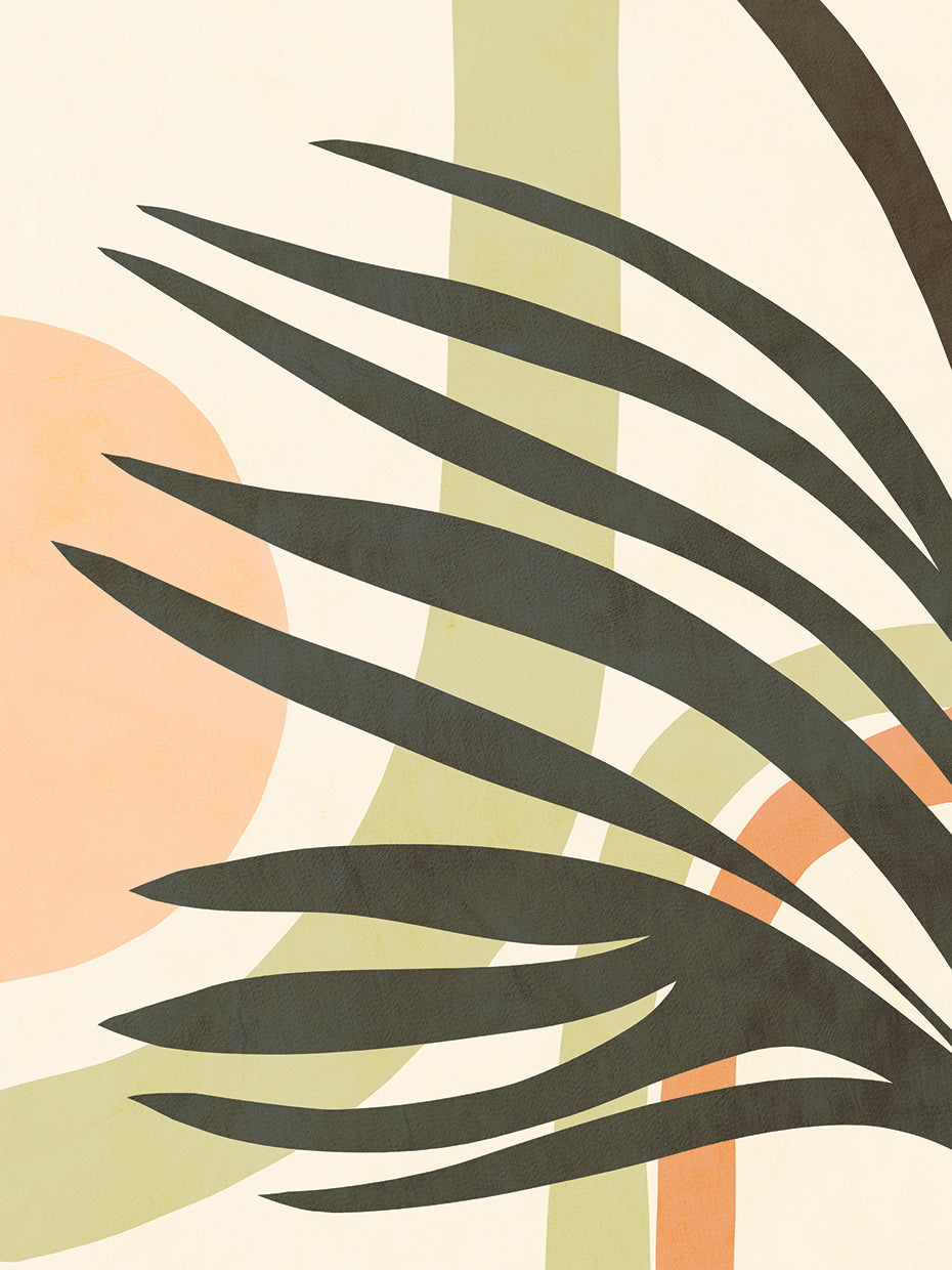 Earthy Tropical Foliage 1