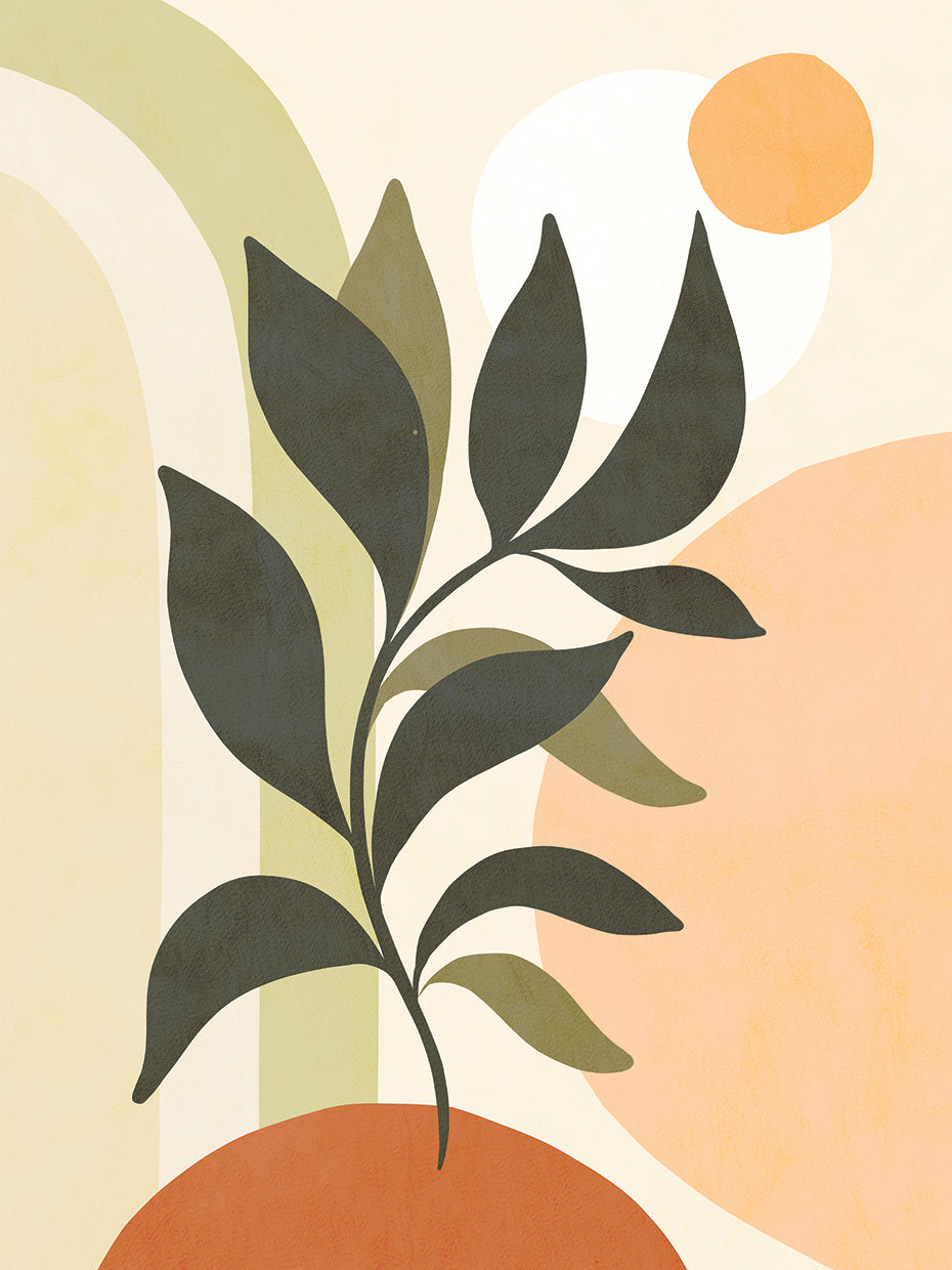 Earthy Tropical Foliage 3