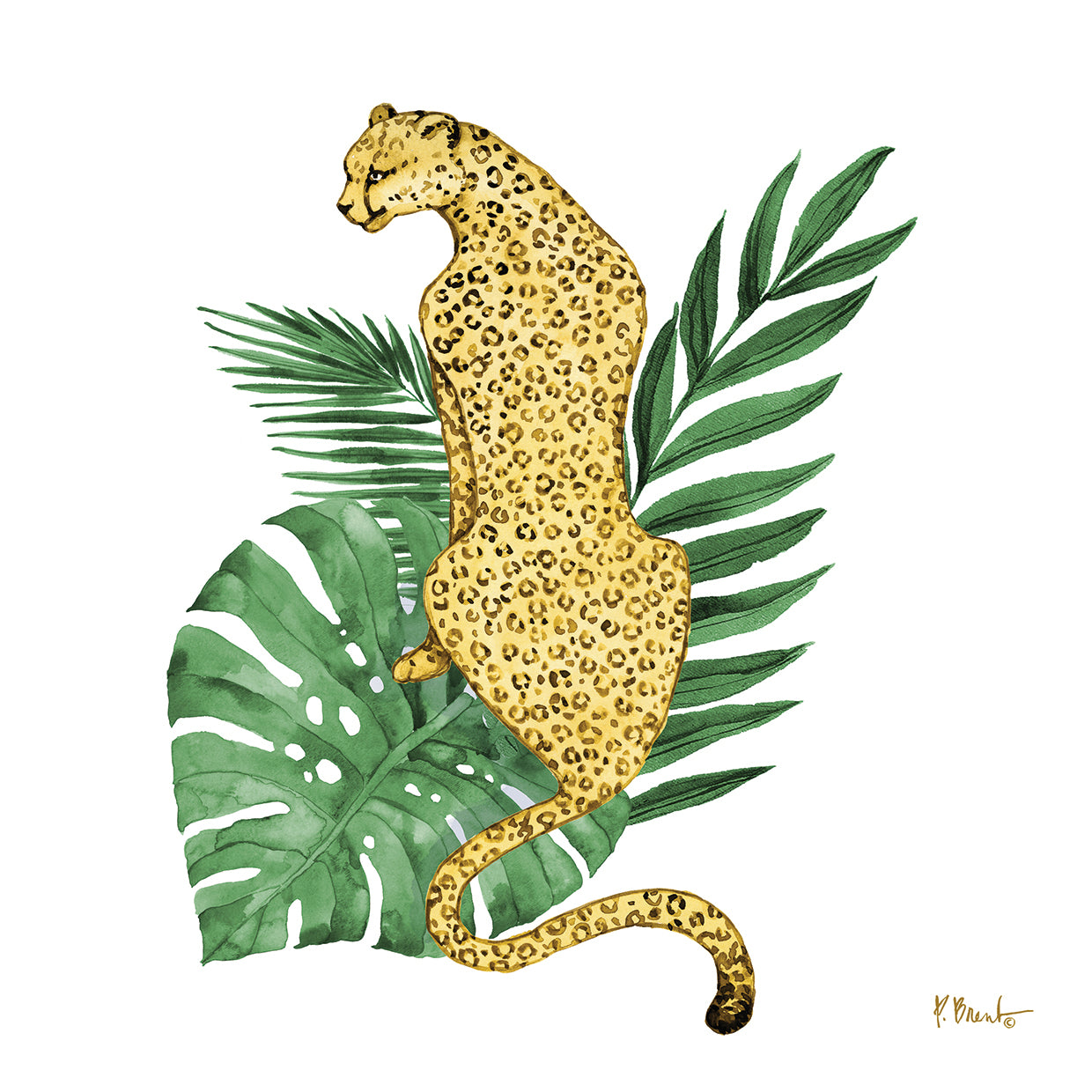 Palmas salvajes II Lienzo