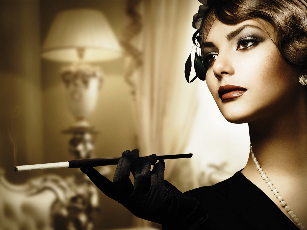 Belleza romántica retro Lienzo