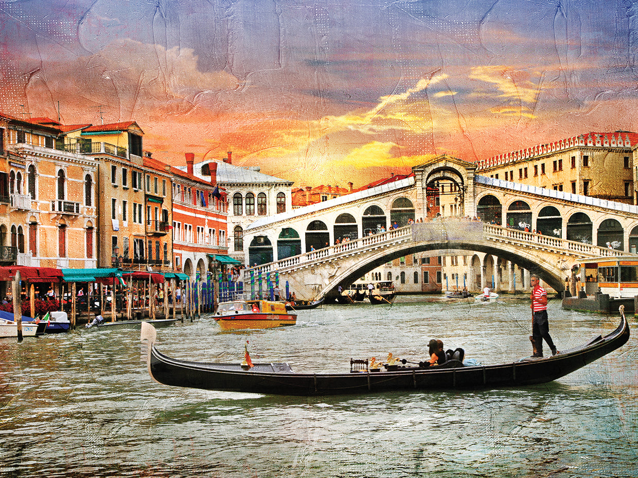 Sunset in Venice, Italy