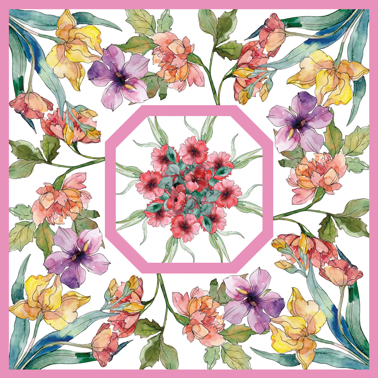 Center of Pink Flowers 3
