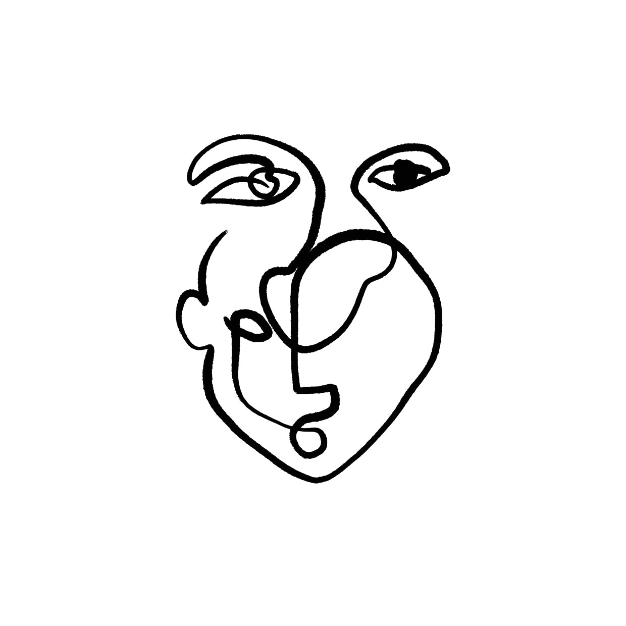 Facial Doodle Artwork