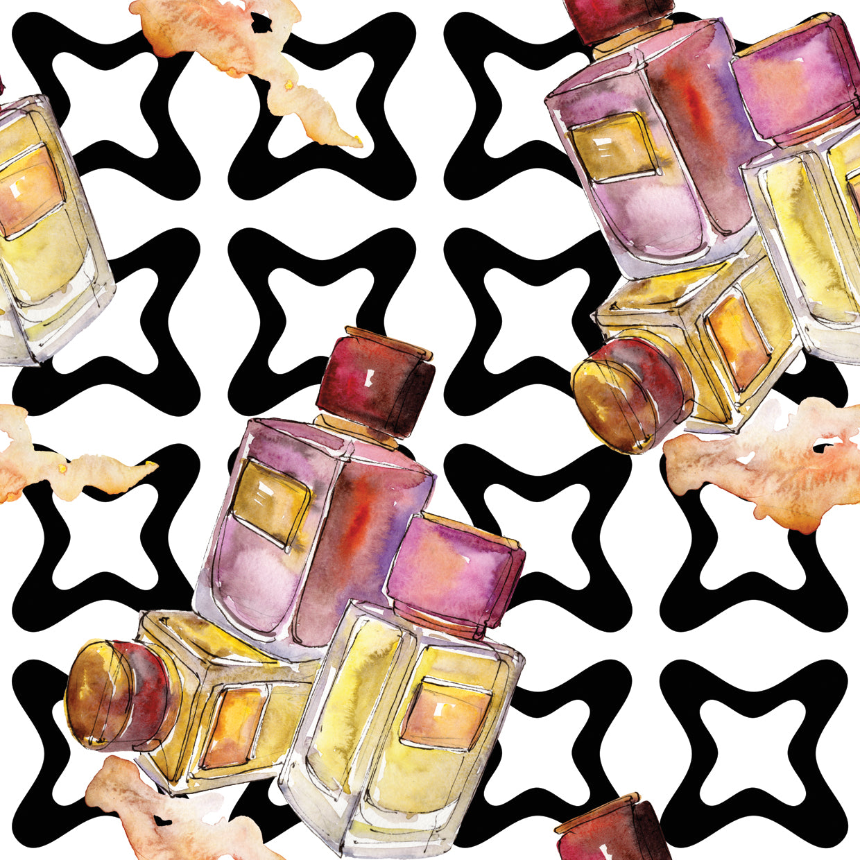 Funky Cosmetics Pattern