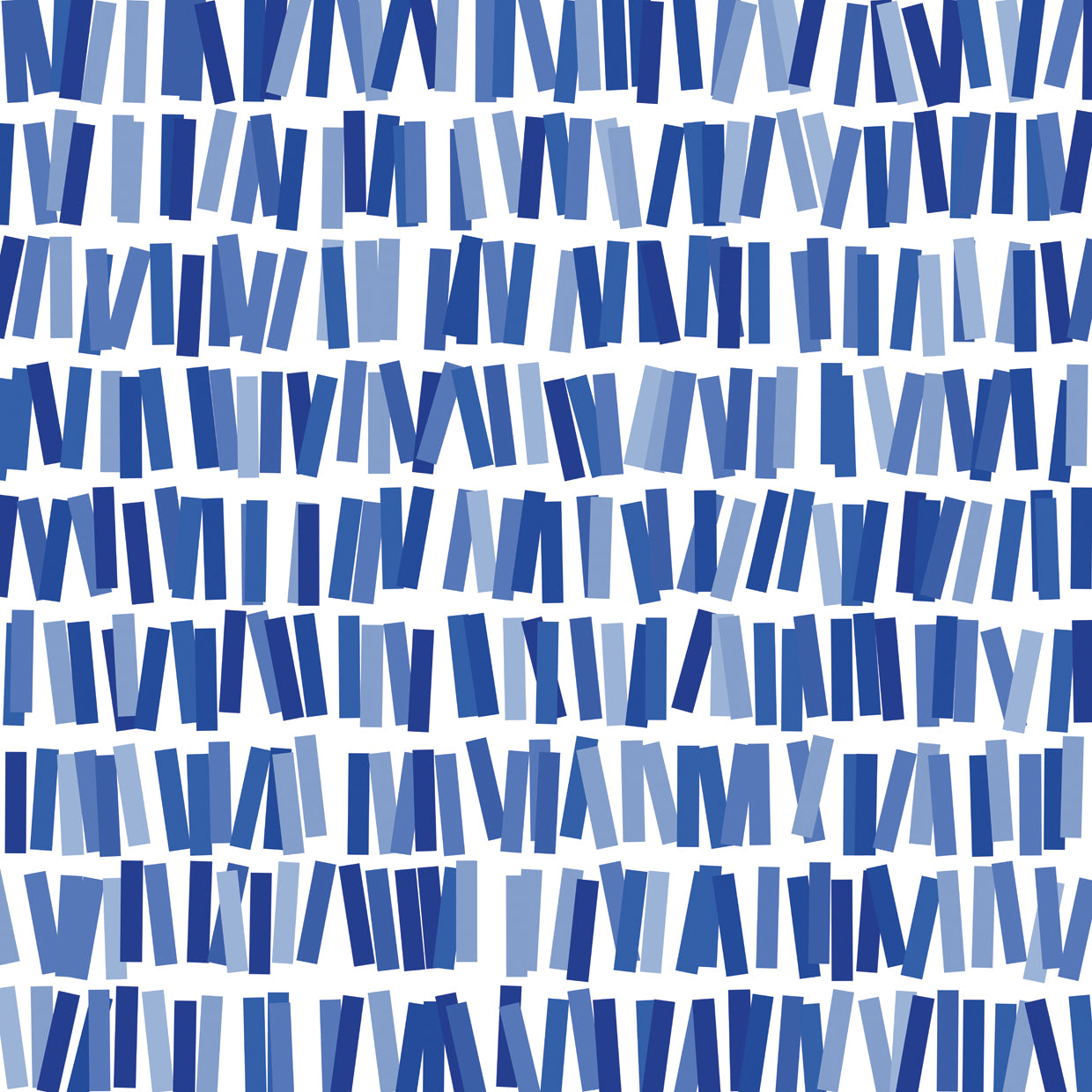 Palos azules abstractos Lienzo