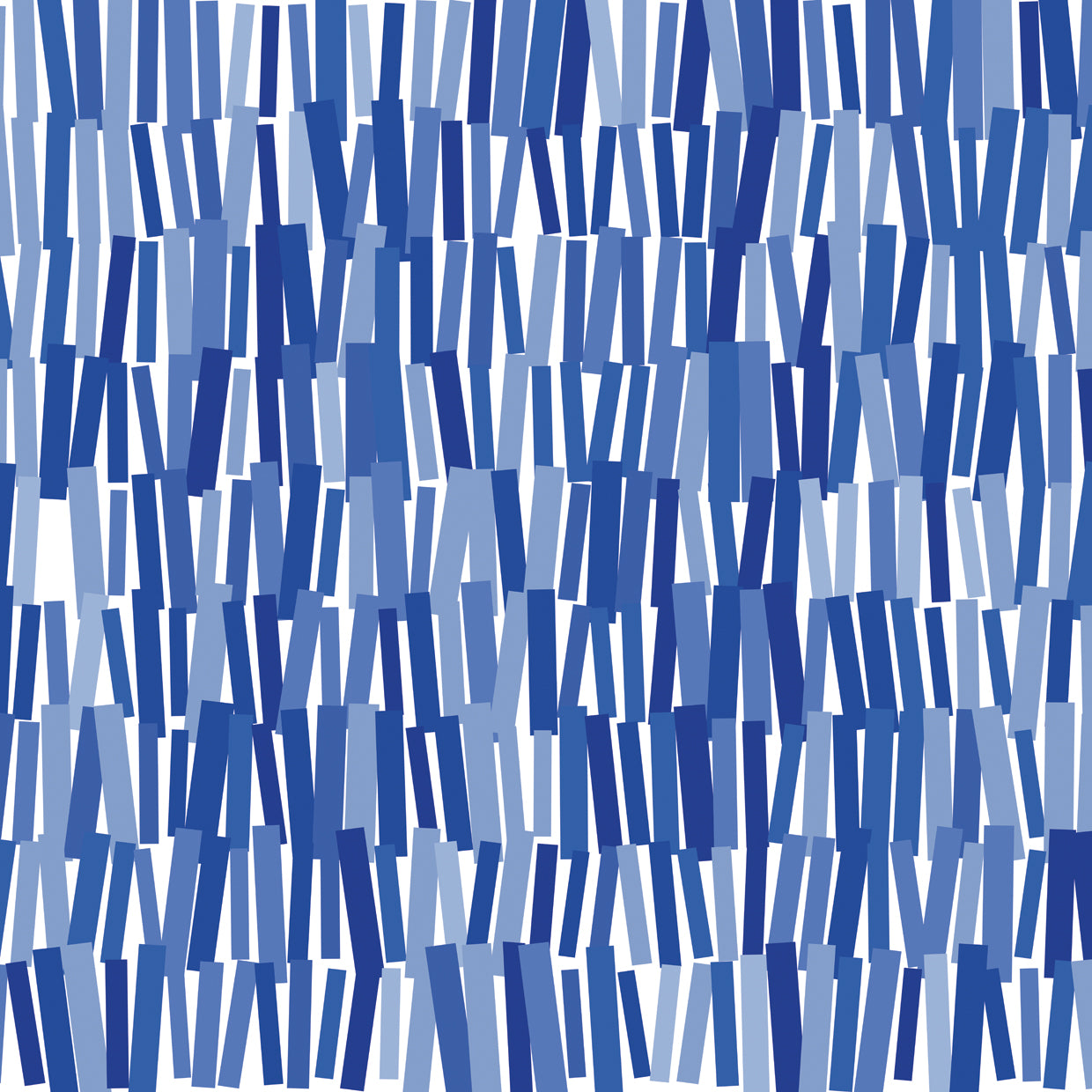 Palos azules en abstracto Lienzo