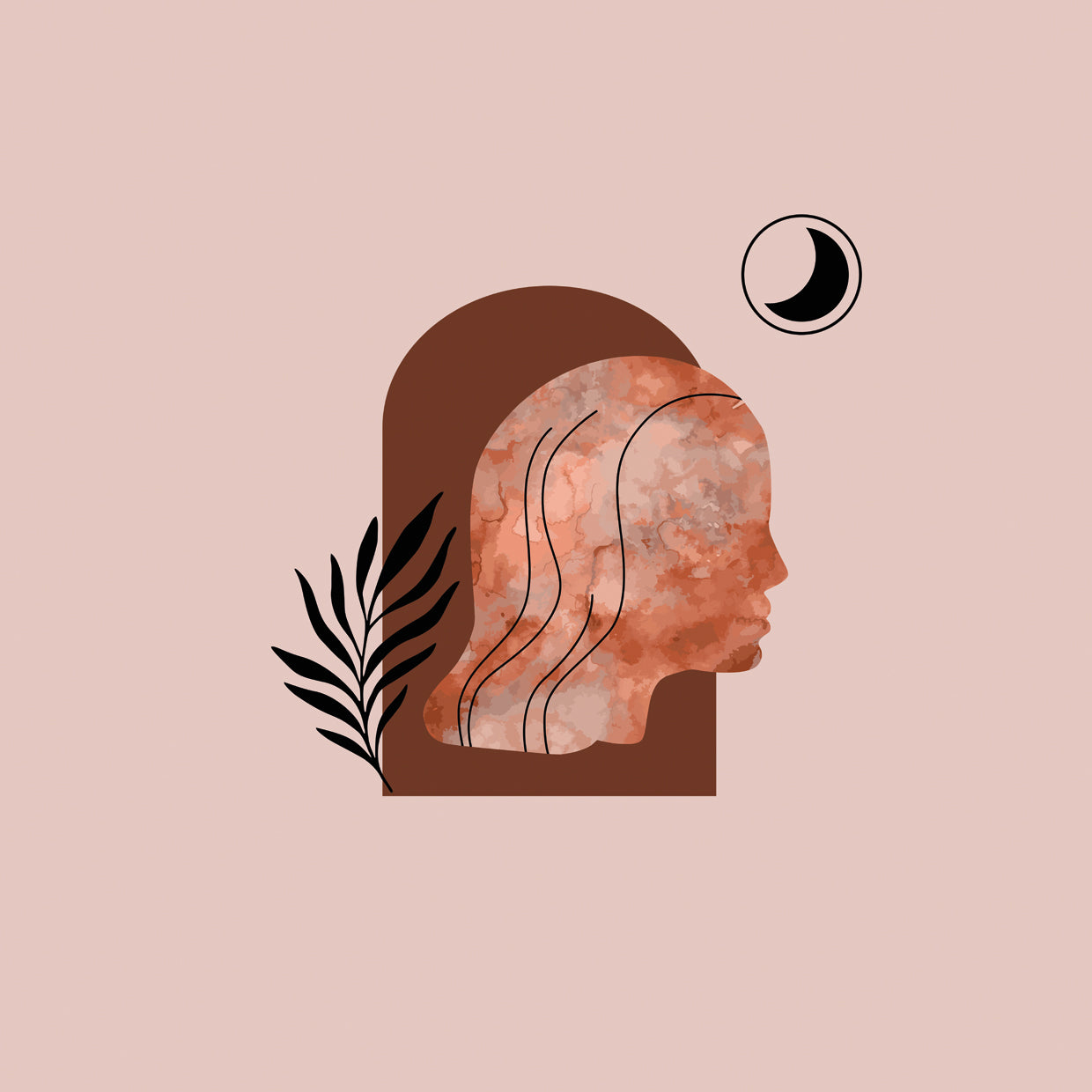 Spiritual Elements in Red