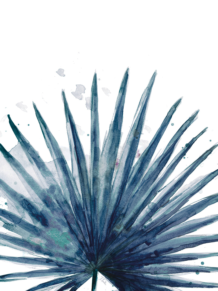 Teal Palm Frond II