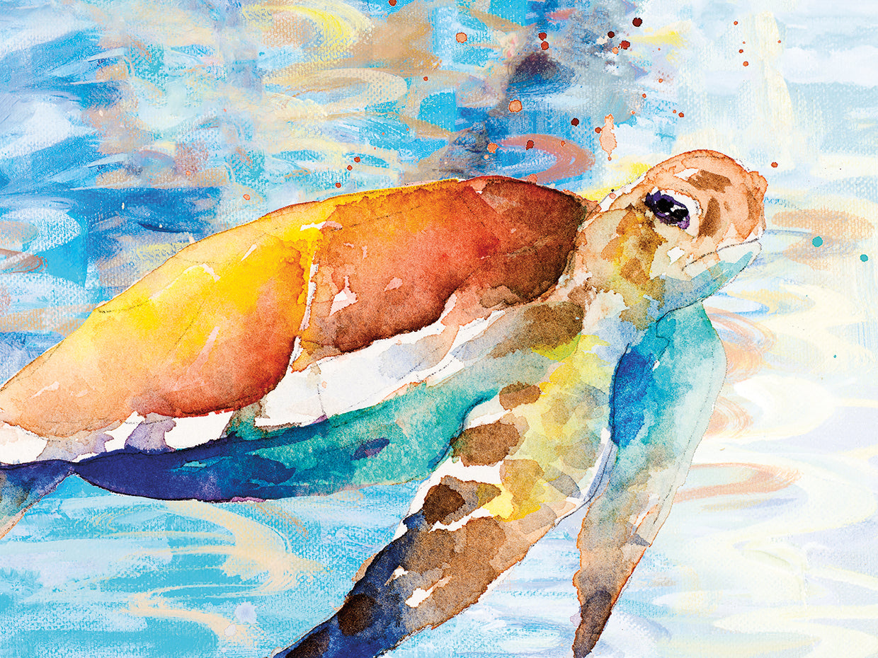 Turtle Passing Through I