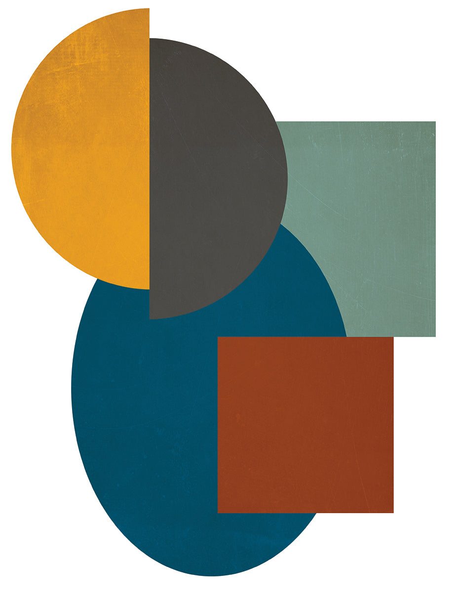 Simple Shapes on White II