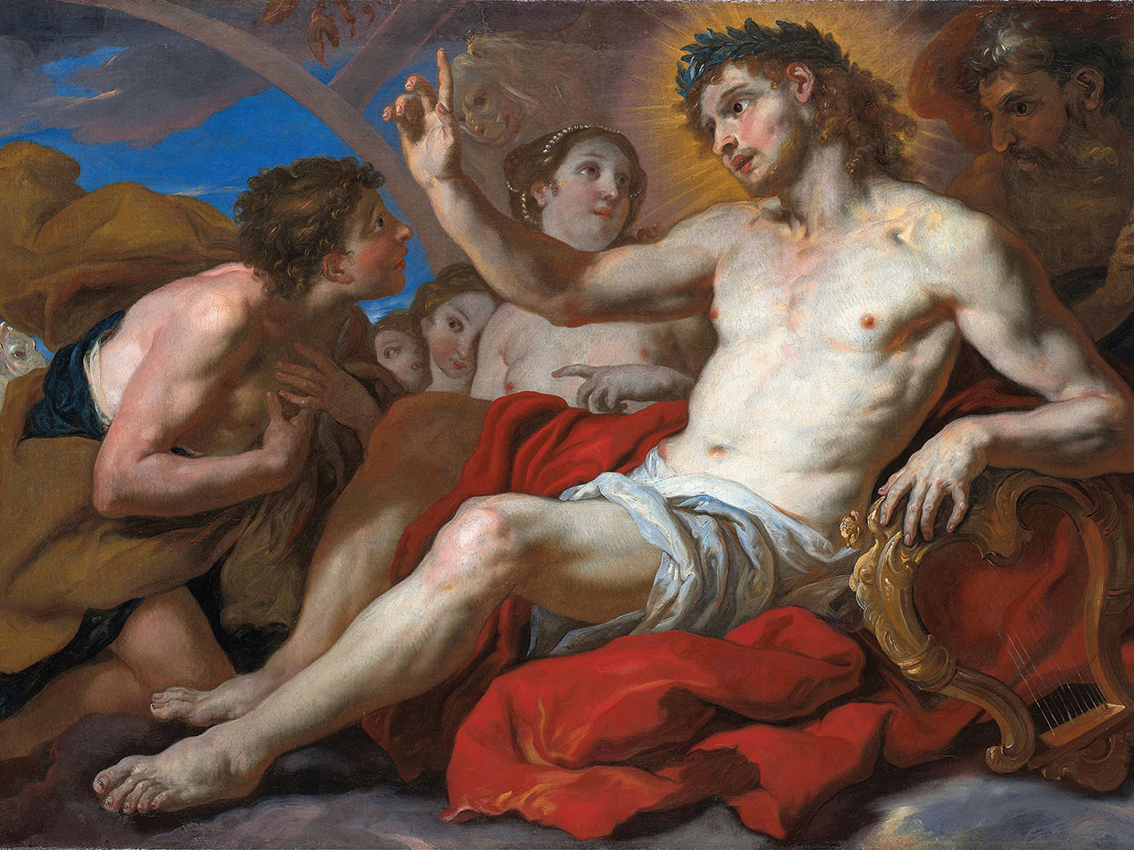 Apollo Granting Phaeton Permission To Drive The Chariot of The Sun (1690)