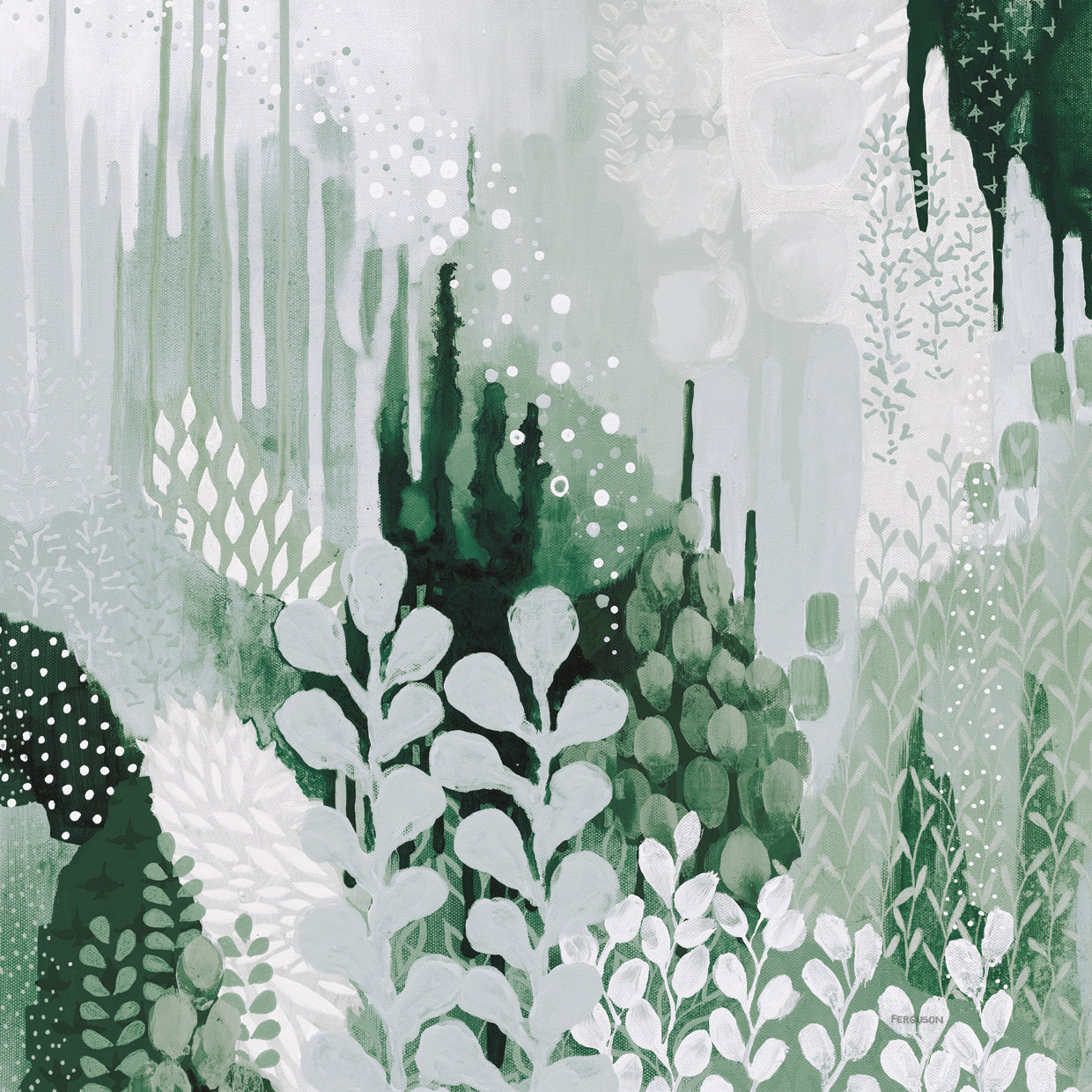 Light Green Forest II