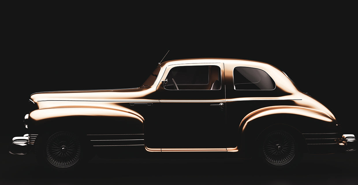 Coche clásico IV Lienzo