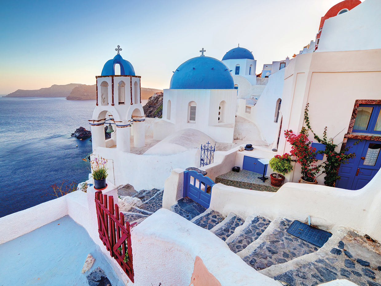 Santorini Grecia III Lienzo