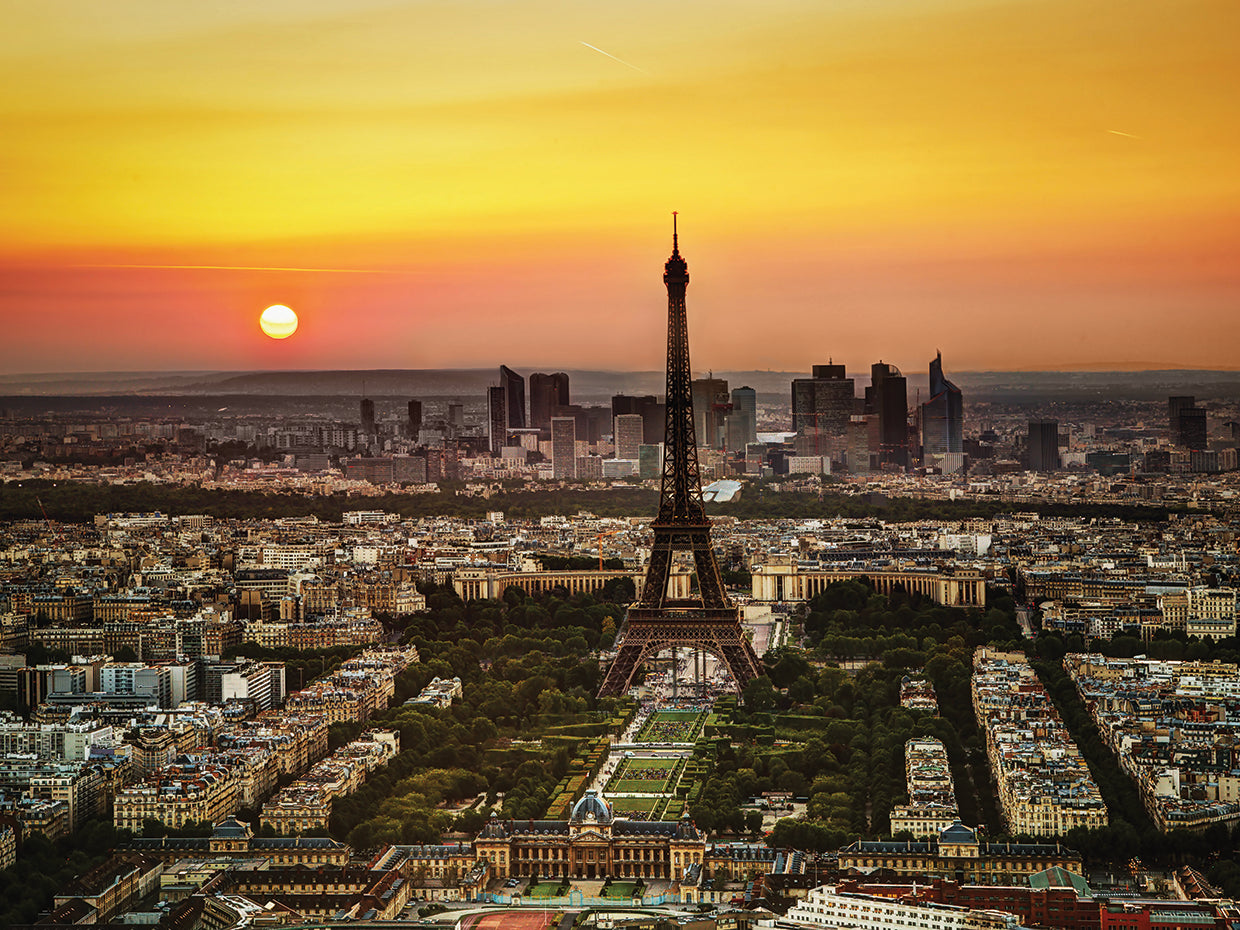 Eiffel Tower at Sunset